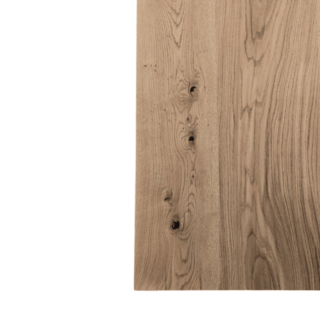 Plankebord i eg (tykkelse: 5 cm)