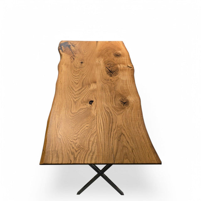 Plankebord Egetræ 178×93-102 cm