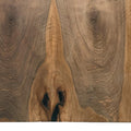 Plankebord  Valnød med natur kant - 250 x 110 cm